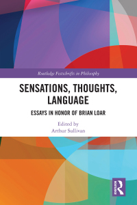 Cover image: Sensations, Thoughts, Language 1st edition 9781138497979
