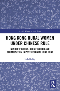 Cover image: Hong Kong Rural Women under Chinese Rule 1st edition 9781138497078
