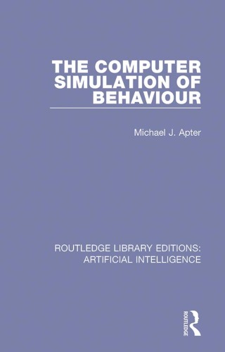 Cover image: The Computer Simulation of Behaviour 1st edition 9781138496606