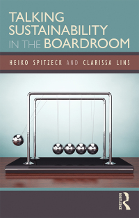 Cover image: Talking Sustainability in the Boardroom 1st edition 9781138495029