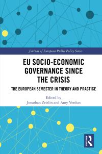 Titelbild: EU Socio-Economic Governance since the Crisis 1st edition 9780367591212