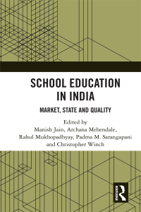 Imagen de portada: School Education in India 1st edition 9780367734626