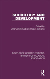 Cover image: Sociology and Development 1st edition 9781138492417