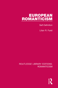 Imagen de portada: European Romanticism 1st edition 9781138190856