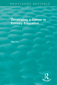 Imagen de portada: Developing a Career in Primary Education (1994) 1st edition 9781138489547