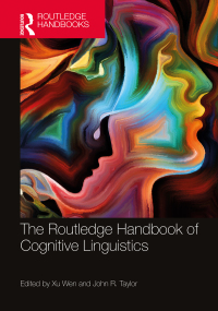 表紙画像: The Routledge Handbook of Cognitive Linguistics 1st edition 9781138490710