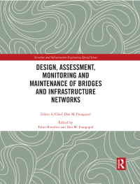 Imagen de portada: Design, Assessment, Monitoring and Maintenance of Bridges and Infrastructure Networks 1st edition 9780367656829