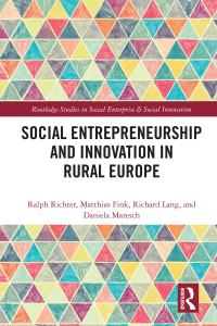 Cover image: Social Entrepreneurship and Innovation in Rural Europe 1st edition 9780367786021