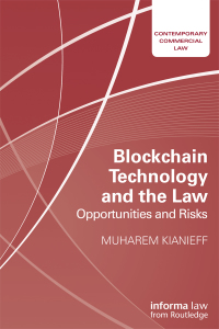 Omslagafbeelding: Blockchain Technology and the Law 1st edition 9781138488878