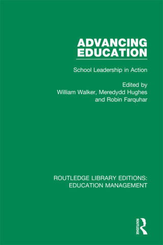 Imagen de portada: Advancing Education 1st edition 9781138488007