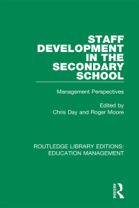 Cover image: Staff Development in the Secondary School 1st edition 9781138487857