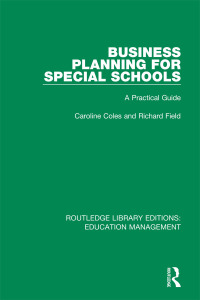 Immagine di copertina: Business Planning for Special Schools 1st edition 9781138545311