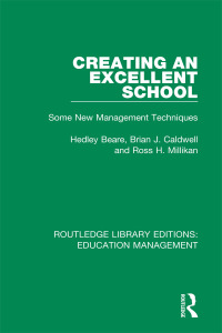 Omslagafbeelding: Creating an Excellent School 1st edition 9781138545274