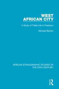Immagine di copertina: West African City 1st edition 9781138488038