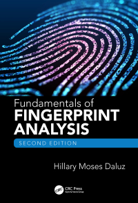 Titelbild: Fundamentals of Fingerprint Analysis 2nd edition 9781138487451