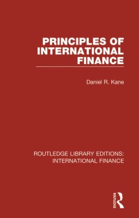 表紙画像: Principles of International Finance 1st edition 9781138487178