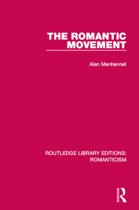 Imagen de portada: The Romantic Movement 1st edition 9781138195257