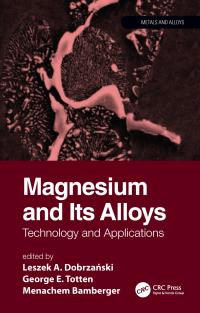 Cover image: Magnesium and Its Alloys 1st edition 9780367779245