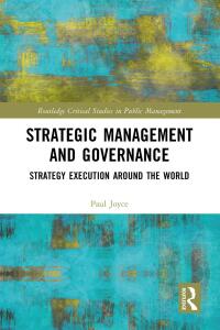 Cover image: Strategic Management and Governance 1st edition 9781032276786