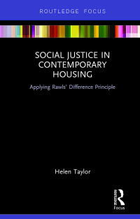 Cover image: Social Justice in Contemporary Housing 1st edition 9781138486072