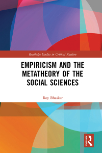 Imagen de portada: Empiricism and the Metatheory of the Social Sciences 1st edition 9780367884673