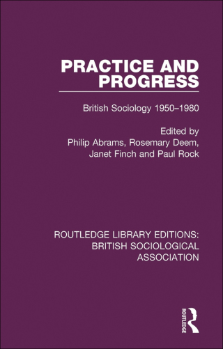 Imagen de portada: Practice and Progress 1st edition 9781138483705