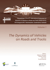 Cover image: Dynamics of Vehicles on Roads and Tracks Vol 1 1st edition 9781138482524