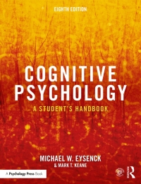 Cover image: Cognitive Psychology 8th edition 9781138482210