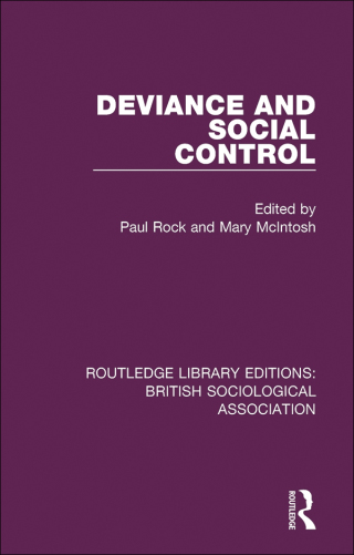 Cover image: Deviance and Social Control 1st edition 9781138482111