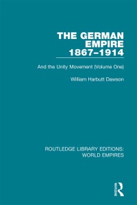 Omslagafbeelding: The German Empire 1867-1914 1st edition 9781138481527