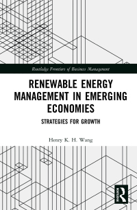 صورة الغلاف: Renewable Energy Management in Emerging Economies 1st edition 9781138480902