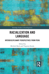 Cover image: Racialization and Language 1st edition 9781138480568