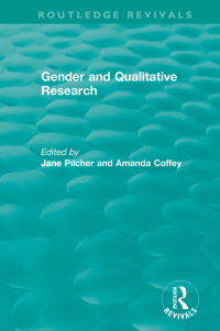 Cover image: Gender and Qualitative Research (1996) 1st edition 9781138480476