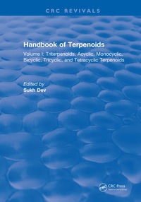 Immagine di copertina: Handbook of Terpenoids 1st edition 9781315893679