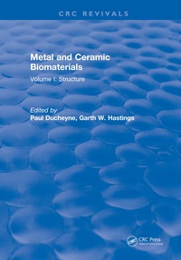 Cover image: Metal and Ceramic Biomaterials 1st edition 9781315895321