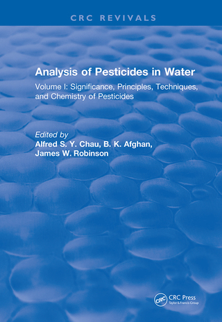 Imagen de portada: Analysis of Pesticides in Water 1st edition 9781315890562