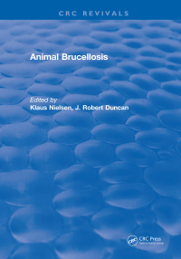 表紙画像: Animal Brucellosis 1st edition 9781315890586