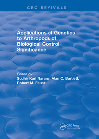 Cover image: Applications of Genetics to Arthropods of Biological Control Significance 1st edition 9781315890661