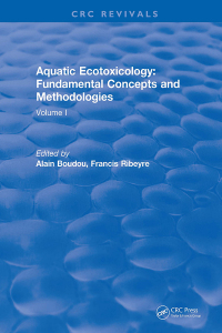 صورة الغلاف: Aquatic Ecotoxicology 1st edition 9780367411824