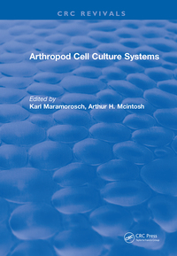 Cover image: Arthropod Cell Culture Systems 1st edition 9781315890807