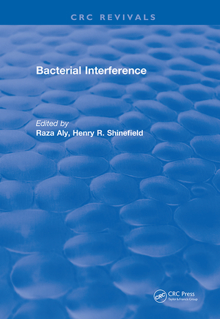 Cover image: Bacterial Interference 1st edition 9781315890951