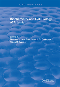 Imagen de portada: Biochemistry and Cell Biology of Artemia 1st edition 9781315891057