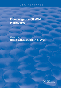 Cover image: Bioenergetics Of Wild Herbivores 1st edition 9781315891118