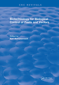 Imagen de portada: Biotechnology for Biological Control of Pests and Vectors 1st edition 9781315891200