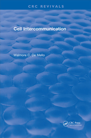 Cover image: Cell Intercommunication 1st edition 9781315891361
