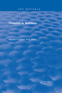 Cover image: Chelates In Nutrition 1st edition 9781315891408