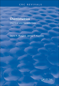 Titelbild: Chemometrics 1st edition 9781315891507