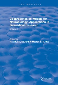 Cover image: Cockroaches as Models for Neurobiology: Applications in Biomedical Research 1st edition 9781315891651