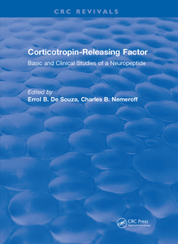 Cover image: Corticotropin-Releasing Factor 1st edition 9781315891835