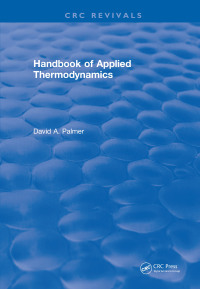 Imagen de portada: CRC Handbook of Applied Thermodynamics 1st edition 9781315891880